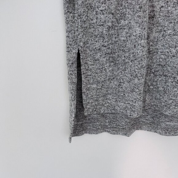Natori Ulla Heather Grey Long Sleeve Lounge Top - Picture 7 of 12